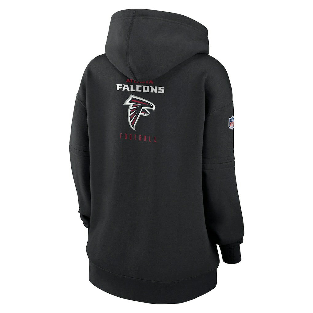NFL Atlanta Falcons Women's 2023 Sideline Club Fleece Pullover Hoodie