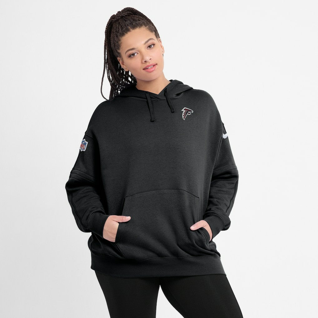 NFL Atlanta Falcons Women's 2023 Sideline Club Fleece Pullover Hoodie