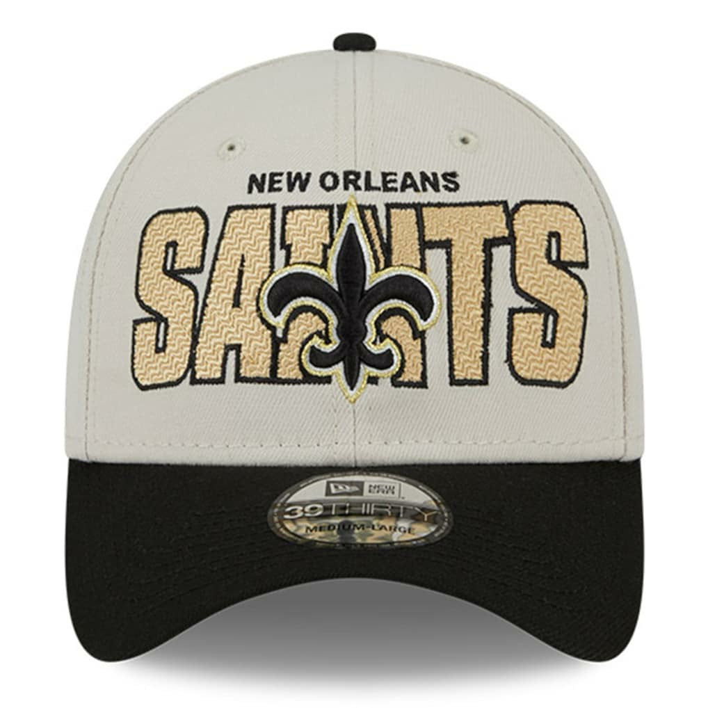 NFL New Orleans Saints 2023 NFL Draft 39THIRTY Flex Hat