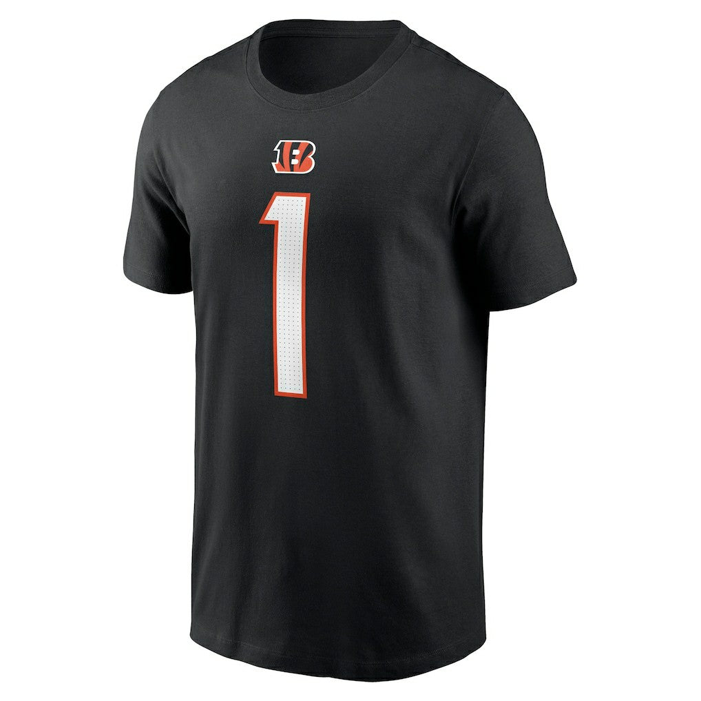 NFL Cincinnati Bengals Ja'Marr Chase  Player Name & Number T-Shirt