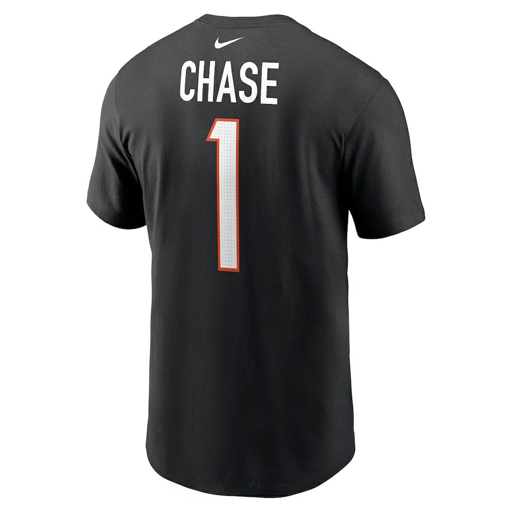 NFL Cincinnati Bengals Ja'Marr Chase  Player Name & Number T-Shirt