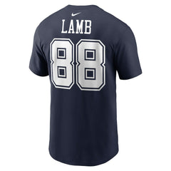NFL Dallas Cowboys CeeDee Lamb  Player Name & Number T-Shirt