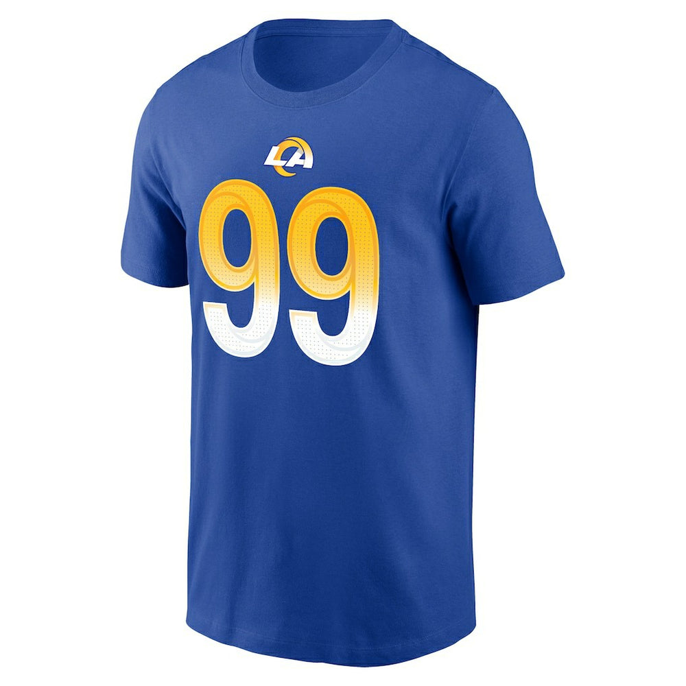 NFL Los Angeles Rams Aaron Donald  Player Name & Number T-Shirt
