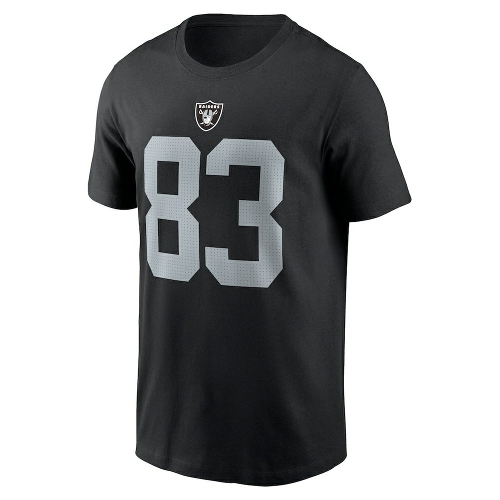NFL Las Vegas Raiders Darren Waller  Player Name & Number T-Shirt