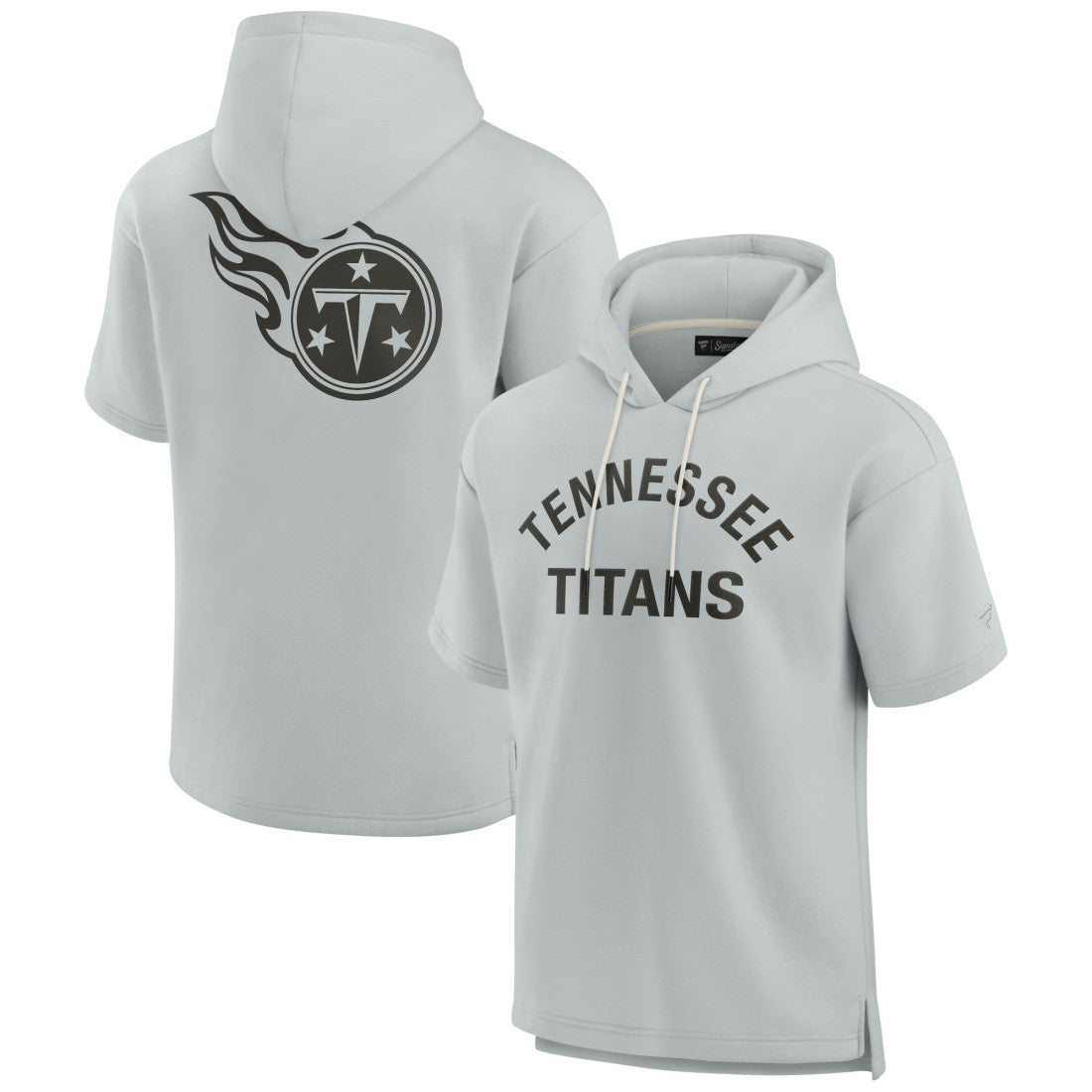 NFL Tennessee Titans Unisex Elements Super Soft Fleece Short Sleeve Pullover Hoodie
