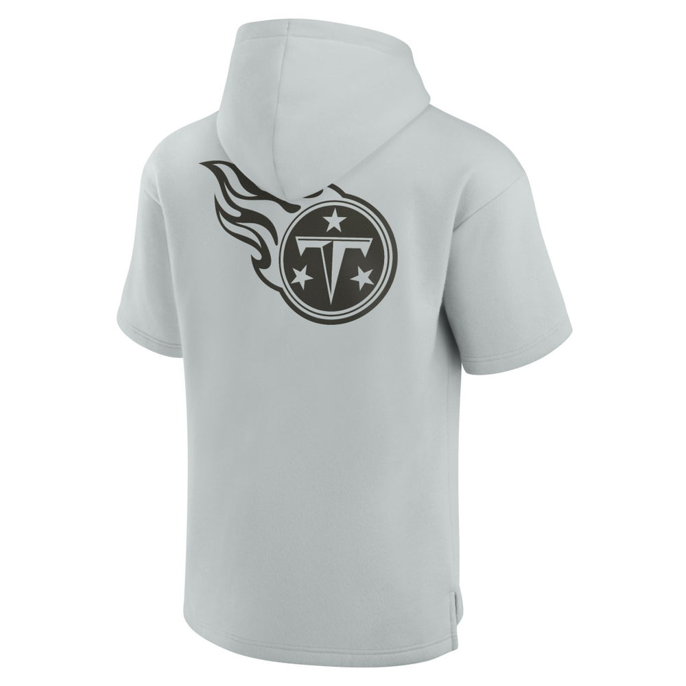 NFL Tennessee Titans Unisex Elements Super Soft Fleece Short Sleeve Pullover Hoodie