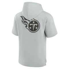 NFL Tennessee Titans Unisex Elements Super Soft Fleece Short Sleeve Pullover Hoodie