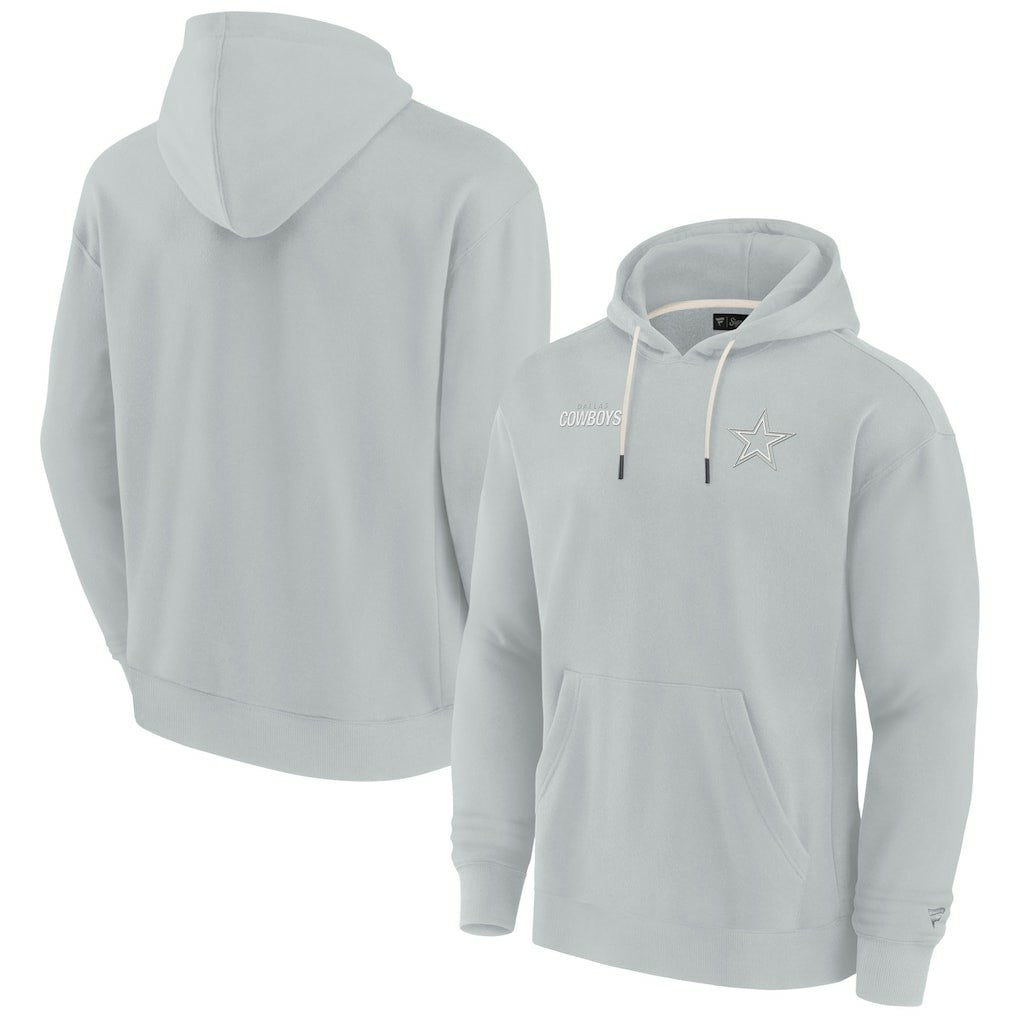 NFL Dallas Cowboys Unisex Elements Super Soft Fleece Pullover Hoodie