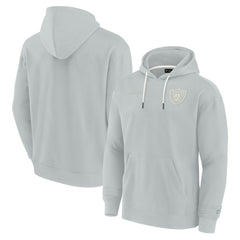 NFL Las Vegas Raiders Unisex Elements Super Soft Fleece Pullover Hoodie