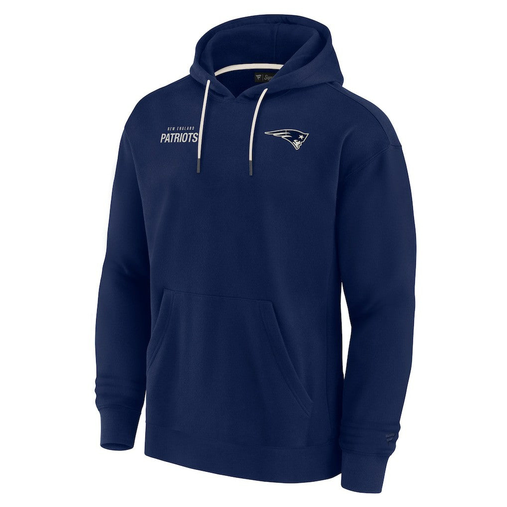 NFL New England Patriots Unisex Elements Super Soft Fleece Pullover Hoodie