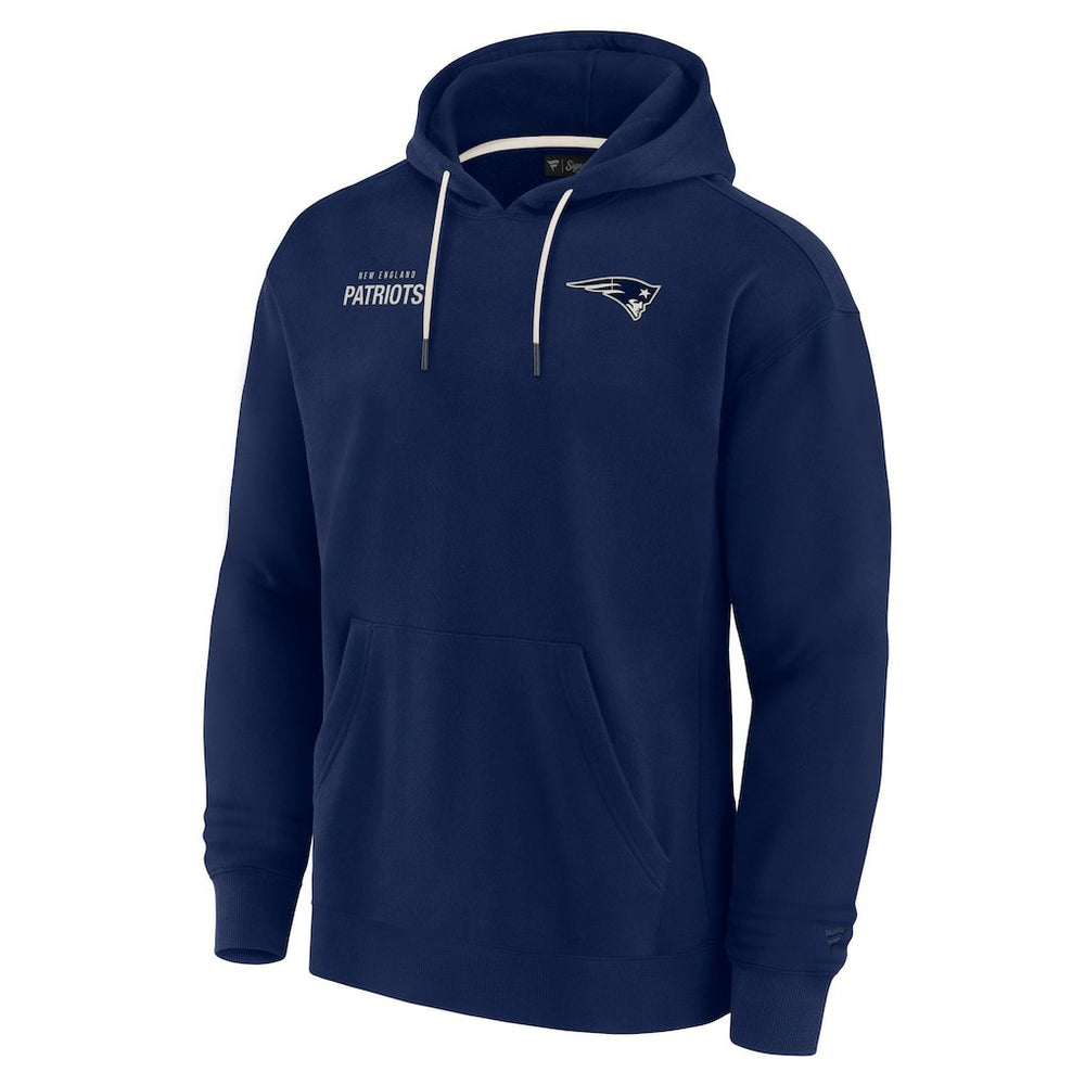 NFL New England Patriots Unisex Elements Super Soft Fleece Pullover Hoodie