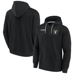 NFL Las Vegas Raiders Unisex Elements Super Soft Fleece Pullover Hoodie