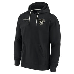 NFL Las Vegas Raiders Unisex Elements Super Soft Fleece Pullover Hoodie