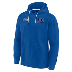 NFL New York Giants Unisex Elements Super Soft Fleece Pullover Hoodie