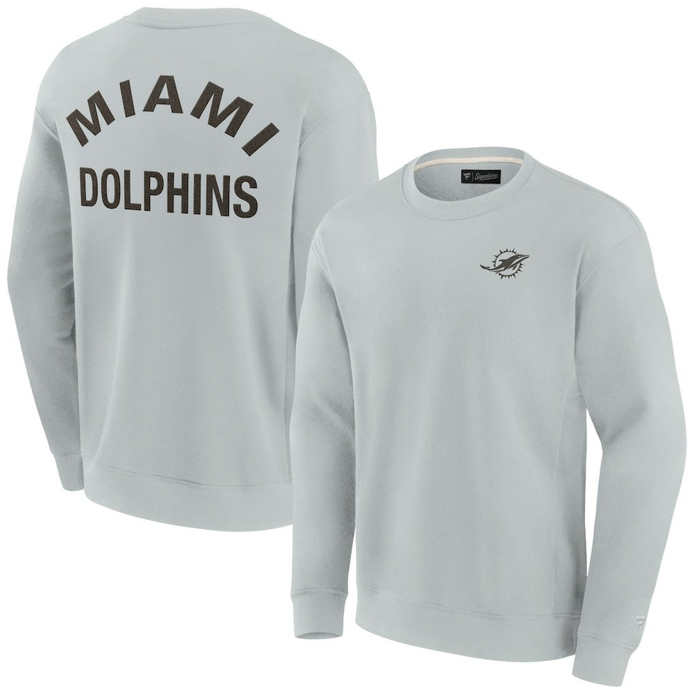 NFL Miami Dolphins Unisex Elements Super Soft Pullover Sweatshirt