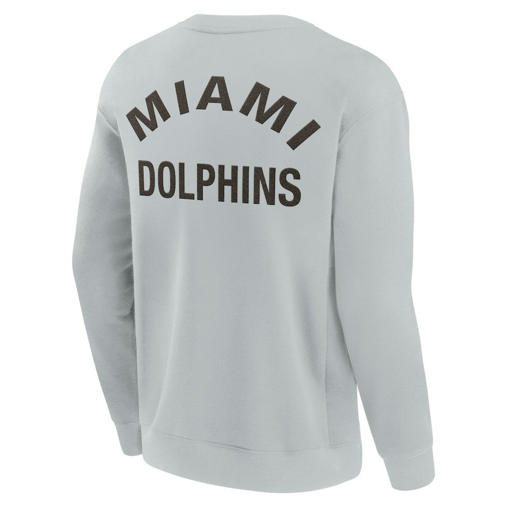 NFL Miami Dolphins Unisex Elements Super Soft Pullover Sweatshirt
