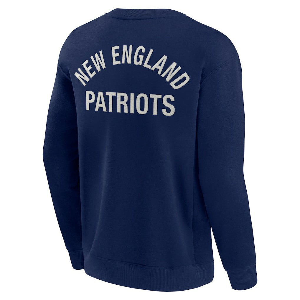 NFL New England Patriots Unisex Elements Super Soft Pullover Sweatshirt