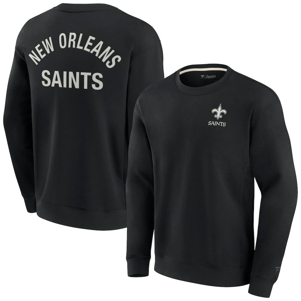 NFL New Orleans Saints Unisex Elements Super Soft Pullover Sweatshirt