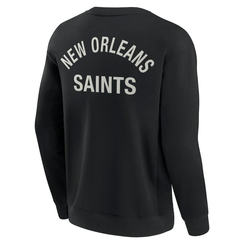 NFL New Orleans Saints Unisex Elements Super Soft Pullover Sweatshirt