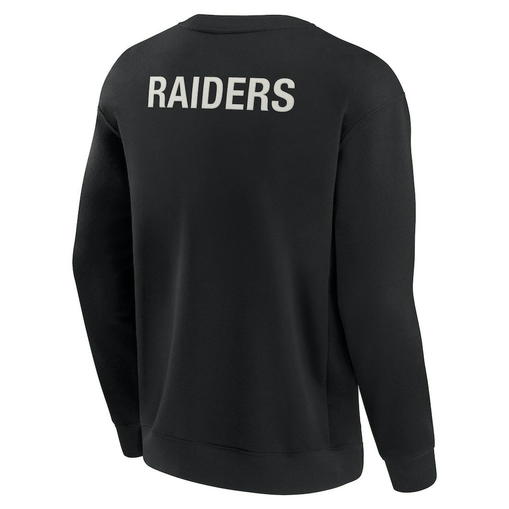 NFL Las Vegas Raiders Unisex Elements Super Soft Pullover Sweatshirt