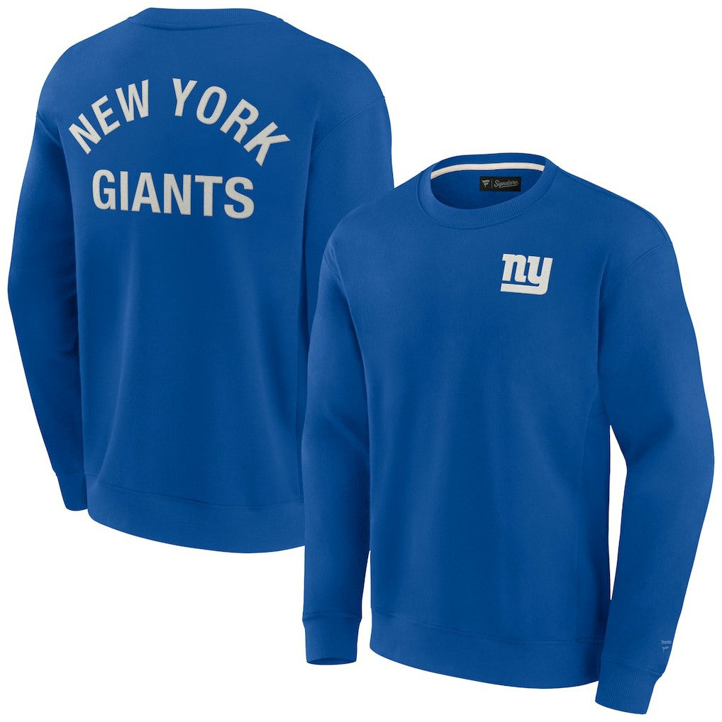 NFL New York Giants Unisex Elements Super Soft Pullover Sweatshirt