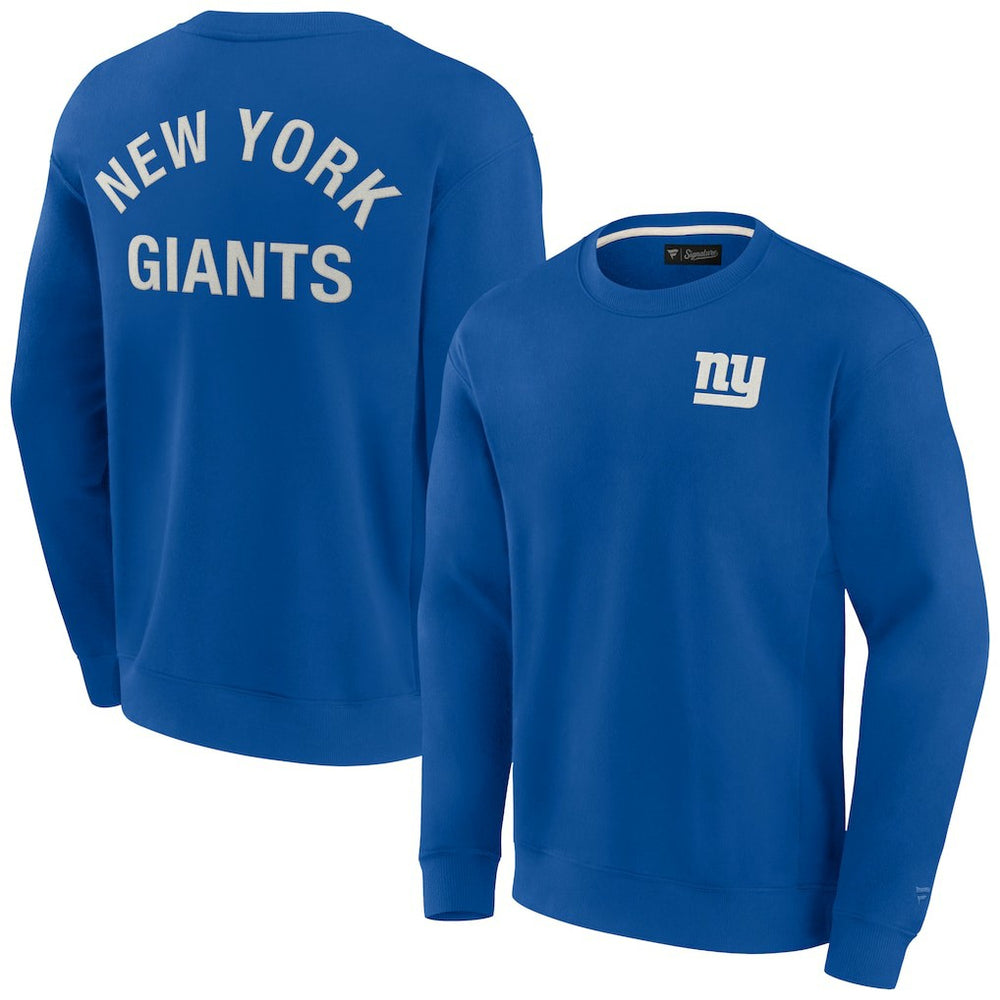 NFL New York Giants Unisex Elements Super Soft Pullover Sweatshirt