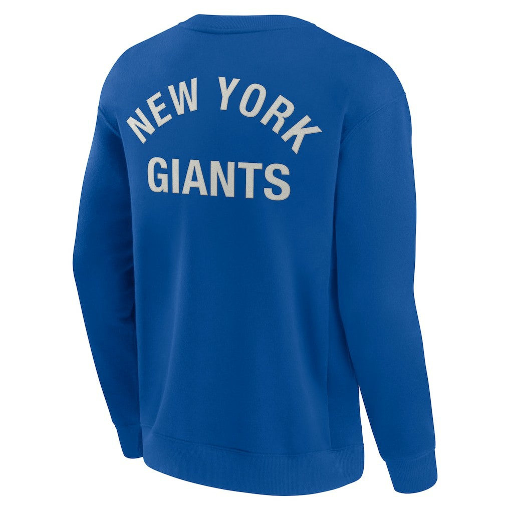 NFL New York Giants Unisex Elements Super Soft Pullover Sweatshirt