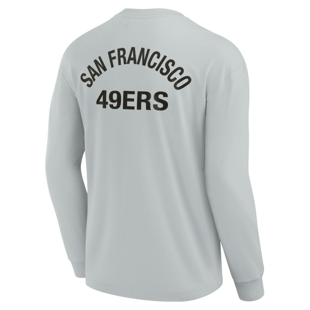 NFL San Francisco 49ers Unisex Elements Super Soft Long Sleeve T-Shirt