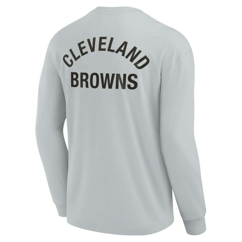 NFL Cleveland Browns Unisex Elements Super Soft Long Sleeve T-Shirt