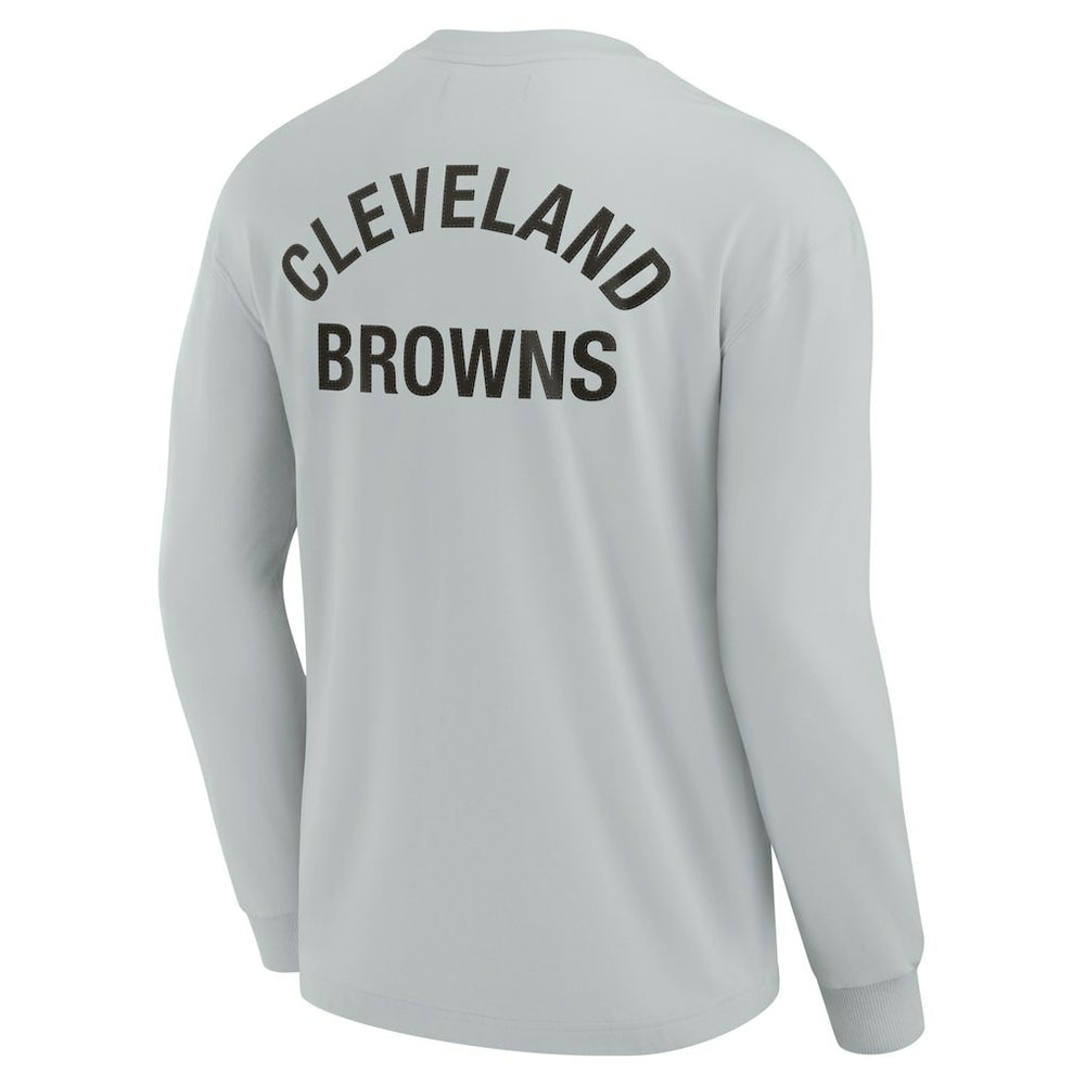 NFL Cleveland Browns Unisex Elements Super Soft Long Sleeve T-Shirt