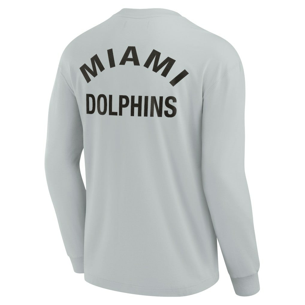 NFL Miami Dolphins Unisex Elements Super Soft Long Sleeve T-Shirt