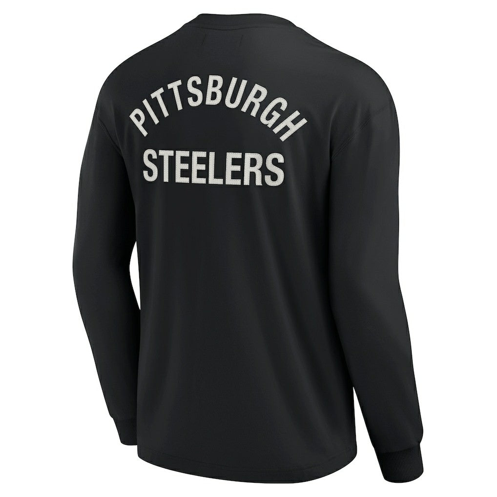 NFL Pittsburgh Steelers Unisex Elements Super Soft Long Sleeve T-Shirt