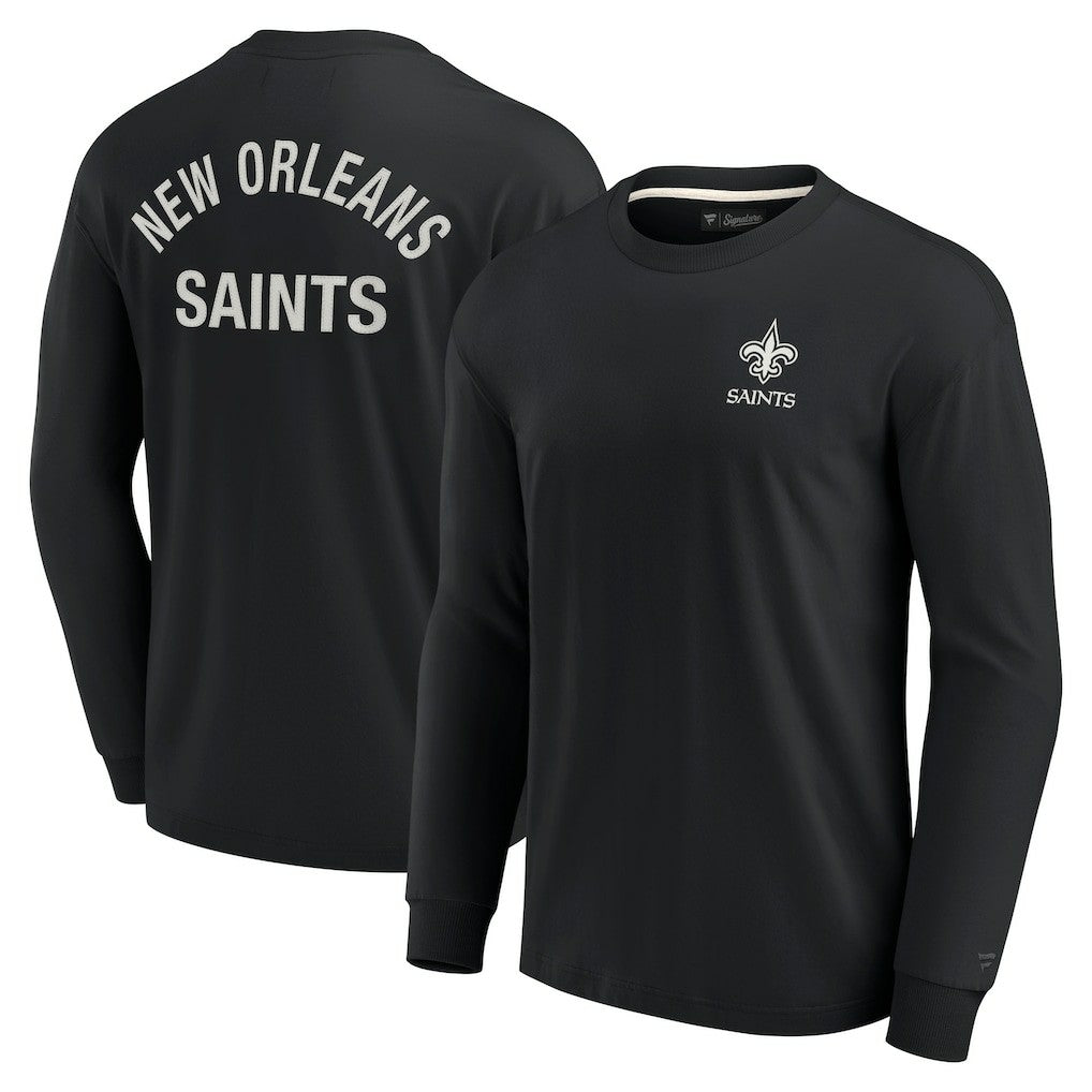 NFL New Orleans Saints Unisex Elements Super Soft Long Sleeve T-Shirt