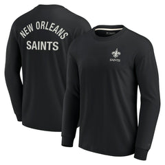 NFL New Orleans Saints Unisex Elements Super Soft Long Sleeve T-Shirt