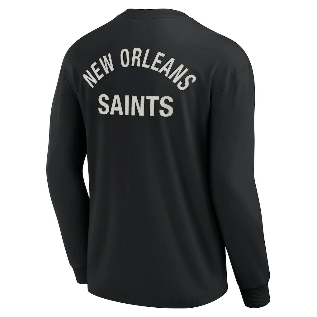 NFL New Orleans Saints Unisex Elements Super Soft Long Sleeve T-Shirt