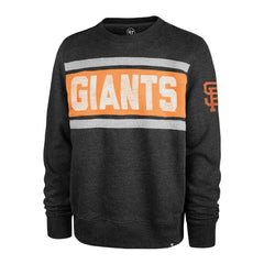 San Francisco Giants Bypass Tribeca Pullover Sweatshirt - Black | 47 brand