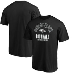 NFL Baltimore Ravens Nickname Arc T-Shirt