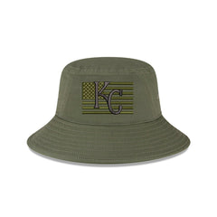 Kansas City Royals 2023 Armed Forces Day Bucket Hat - Green | New Era