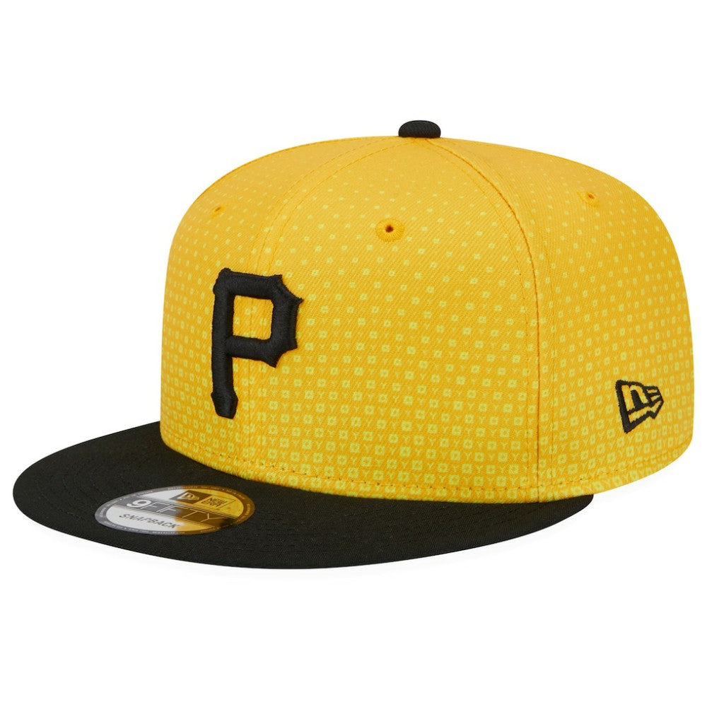 Pittsburgh Pirates 2023 City Connect 9FIFTY Snapback Adjustable Hat - Gold/Black | New Era