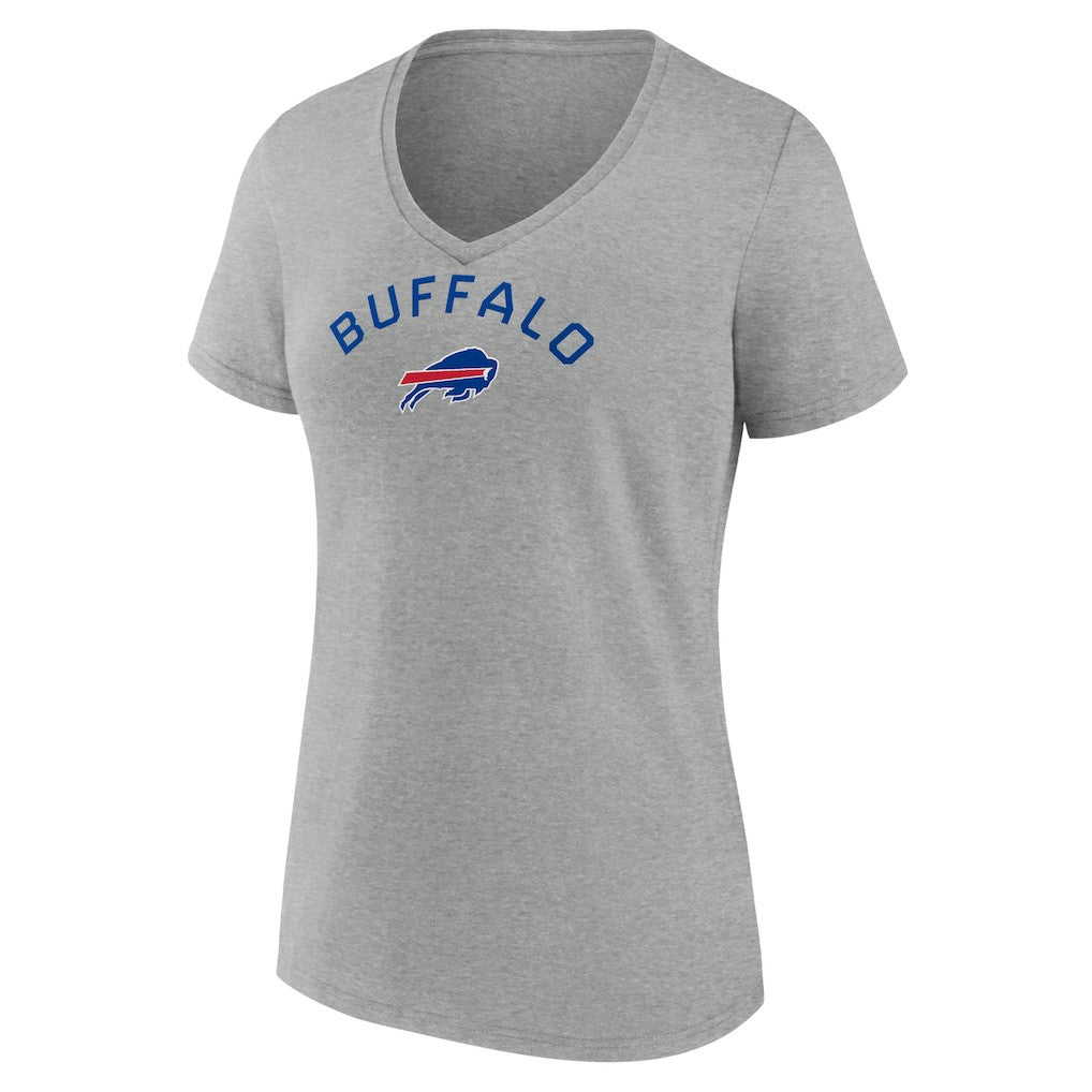 NFL Buffalo Bills Women's Team Arc V-Neck T-Shirt