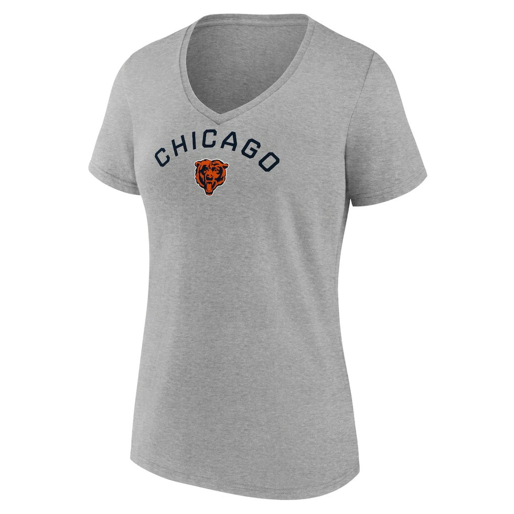 NFL Chicago Bears Women's Team Arc V-Neck T-Shirt