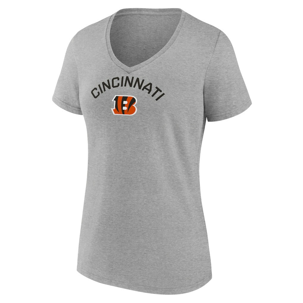 NFL Cincinnati Bengals Women's Team Arc V-Neck T-Shirt