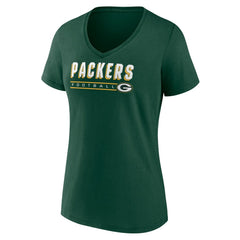 NFL Green Bay Packers Women's Primary Play V-Neck T-Shirt