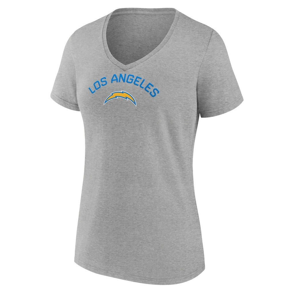 NFL Los Angeles Chargers Women's Team Arc V-Neck T-Shirt