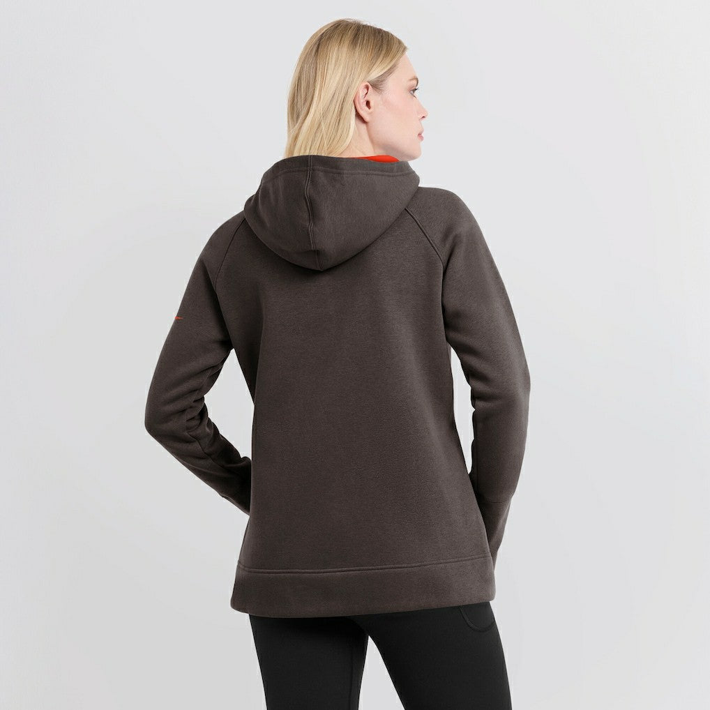 NFL Cleveland Browns Women's Asymmetrical Raglan Full-Zip Hoodie