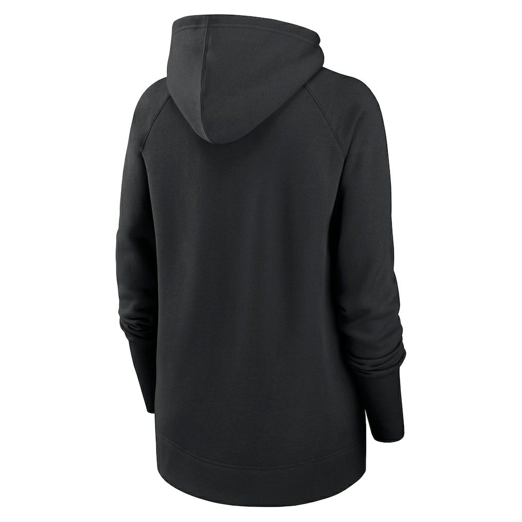 NFL New Orleans Saints Women's Asymmetrical Raglan Full-Zip Hoodie