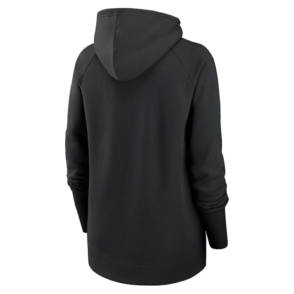 NFL New Orleans Saints Women's Asymmetrical Raglan Full-Zip Hoodie