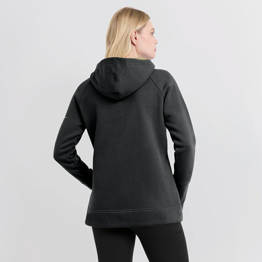 NFL New Orleans Saints Women's Asymmetrical Raglan Full-Zip Hoodie