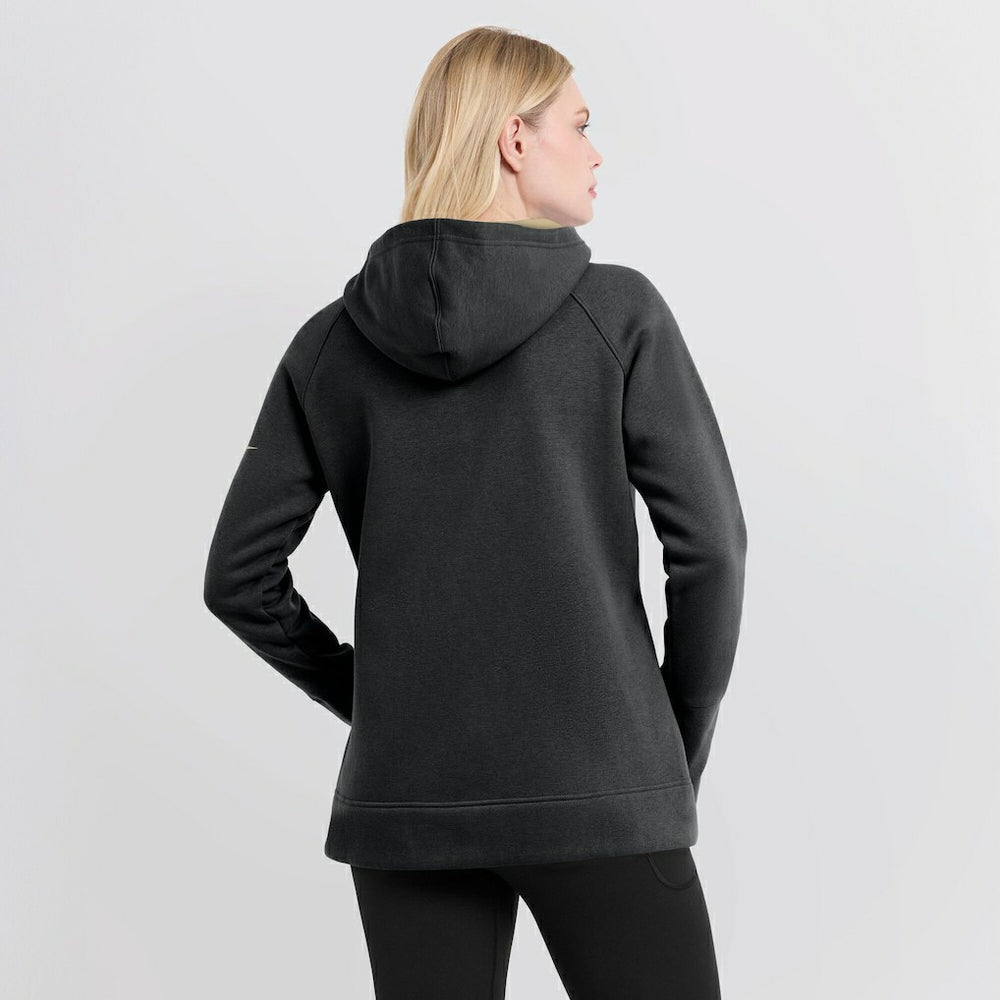 NFL New Orleans Saints Women's Asymmetrical Raglan Full-Zip Hoodie