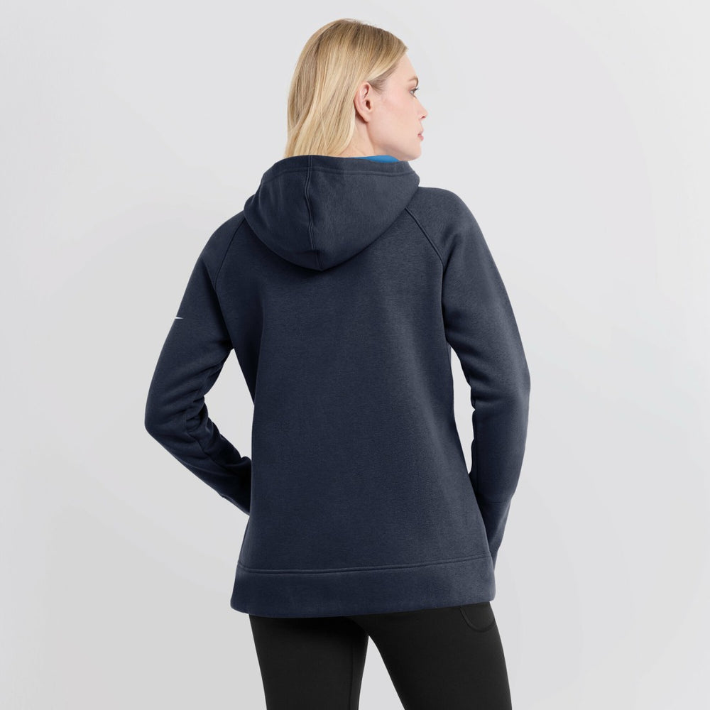 NFL Tennessee Titans Women's Asymmetrical Raglan Full-Zip Hoodie
